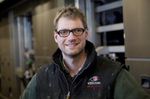 Dutch dairy Farmer Wim Bos